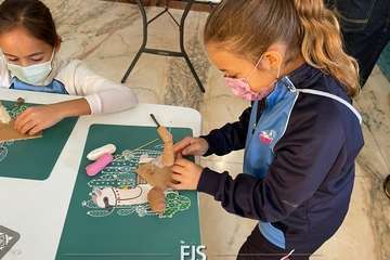Un belén de pastilina, atractivo de la Biblioteca Saulo Torón (Telde)/Francisco Javier Santana.